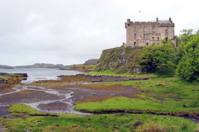 Dunvegan Castle in Schotland Galtic