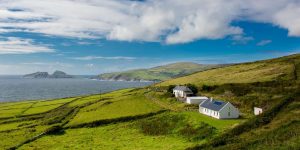 Kuststreek van Ierland huizen Reizen met Galtic