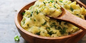 Potato mash in ierland specialiteit Galtic