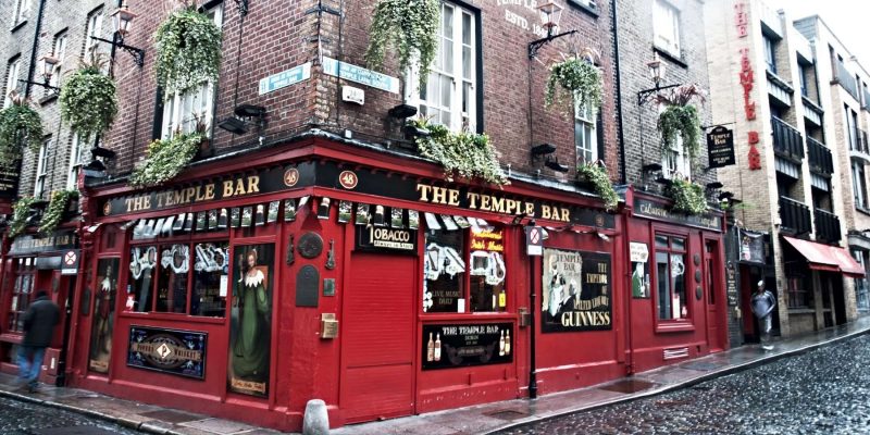 Temple Bar in Ierland Reizen met Galtic
