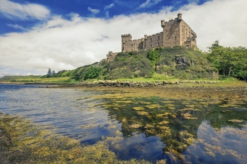 Dunvegan Castle in Schotland