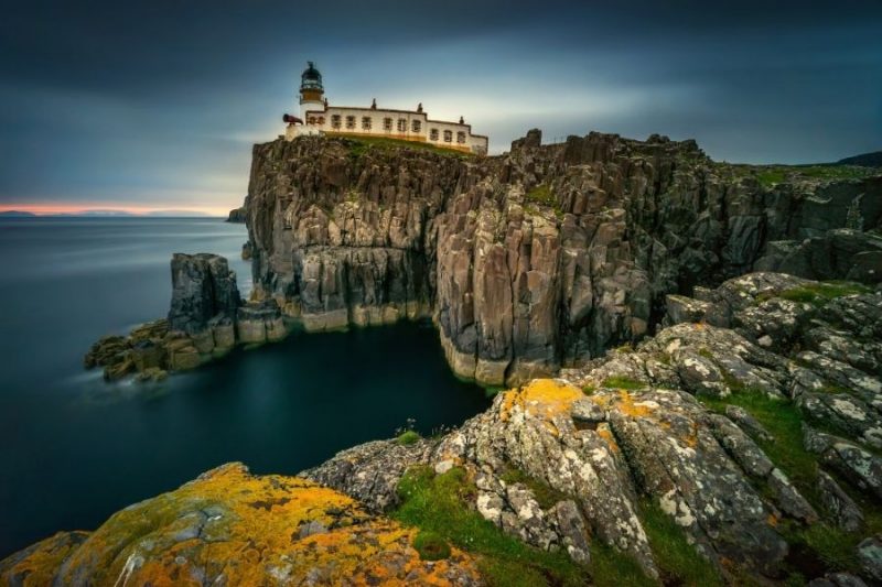 Neist Point lighthouse in Schotland