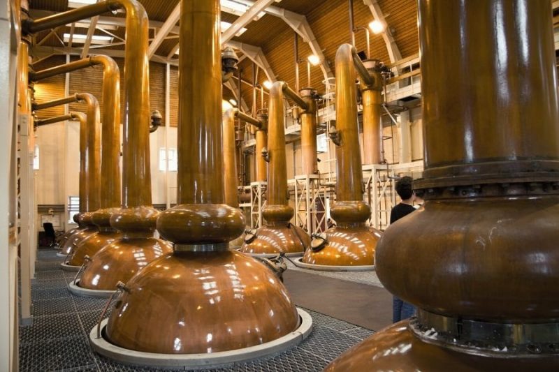 Talisker distilleerderij Schotland