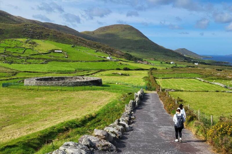 Loher Stone Fort op de Ring Of Kerry in Ierland met Galtic